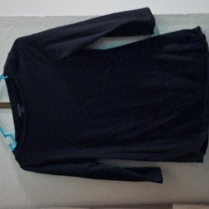 3/4 LENGTH SLEEVES BLACK SHIRT SIZE XS